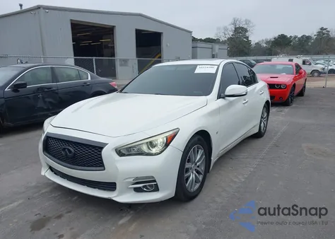 2014 Infiniti Q50 Premium из США, поврежденный, VIN JN1BV7AP4EM691227